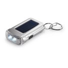 Solar powered torch keyring