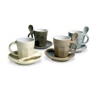 4 piece ceramic coffee set