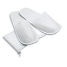 Set of slippers in pouch