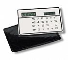 Solar slim card calculator - White