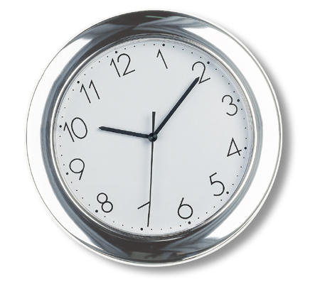 30cm Shiny Wall Clock