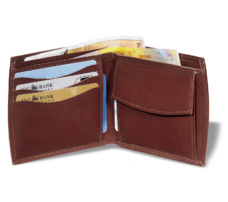 Geniune Leather Wallet Brown