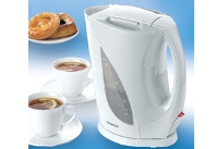 Kenwood 1.7 capacity White Kettle. 2200watts. Removable fine mes Kenwood 1.7 capacity White Kettle. 2200watts. Removable fine mes