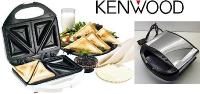 Kenwood Stainless steel two slice sandwich toaster. 580-640 watt Kenwood Stainless steel two slice sandwich toaster. 580-640 watt