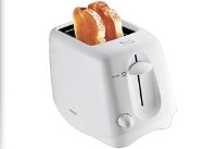 Kenwood Two Slice White Toaster. with high rise bread lift. slid Kenwood Two Slice White Toaster. with high rise bread lift. slid