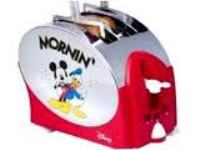 Kenwood Disney 2 slice Red Singing Toaster. non slip rubber feet Kenwood Disney 2 slice Red Singing Toaster. non slip rubber feet