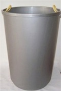 Plastic Liner with Handles for Wide Litter Bin - Granite