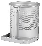 Wall Mounted Waste Paper Bin, Grade 304 Non-Rust - Stainless Ste