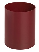 Waste Paper Bin ABS Plastic - Burgandy