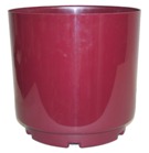 Planter Plastic - Burgandy Planter Plastic - Burgandy