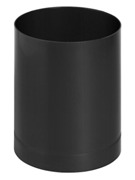 Waste Paper Bin Poly Prop - Black