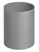 Waste Paper Bin Poly Prop - Grey