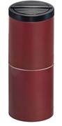 Litter Bin With Flip Top Lid - Burgandy