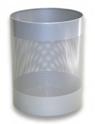 Jumbo Bin Perforated - Silver