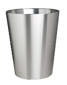 Tapered Planter, Solid without Castors Jumbo, 55cm - Stainless S Tapered Planter, Solid without Castors Jumbo, 55cm - Stainless S