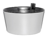 Desk Top Plant Bowl incl. Liner & Softwatering Systems - Silver