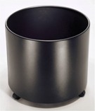 Standard Planter, Solid - Black