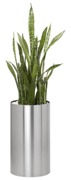 Modern Planter, Solid, 600mm - Stainless Steel