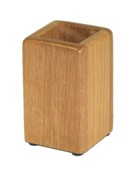 Pencil Cup, Solid Wood - Oak