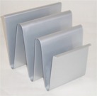 Magazine Rack - Silver