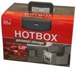 Hot Box Personal Storage with Internal Dividers & hanging System