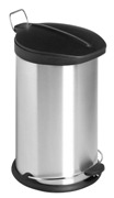 20 Litre Brushed Stainless Steel Pedal Bin