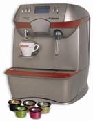 Cappuccino/Espresso Maker with pre-programmable coffee selection Cappuccino/Espresso Maker with pre-programmable coffee selection