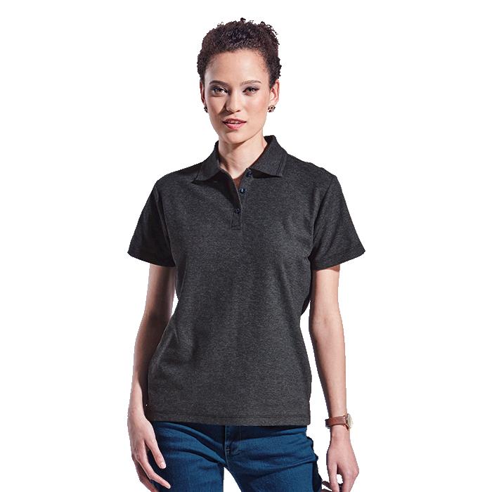 Barron Ladies 175g Barron Pique Knit Golfer - Avail in: Atlantic