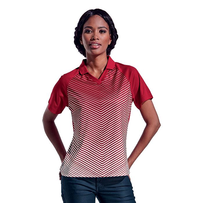 Barron Ladies Apollo Golfer - Avail in: Black/Silver, Navy/White