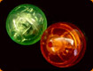 LED Flashing Bouncing Ball w/Sound - RED