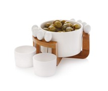 Maxwell & Williams Bamboo Olive Set 12Pc Gb - Min Orders Apply Maxwell & Williams Bamboo Olive Set 12Pc Gb - Min Orders Apply