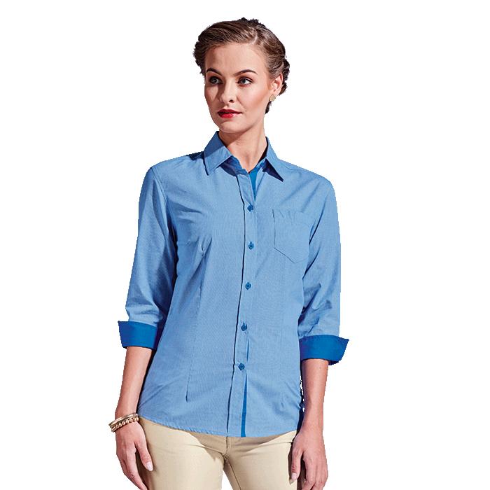 Barron Ladies Madison Blouse - Avail in: Bottle