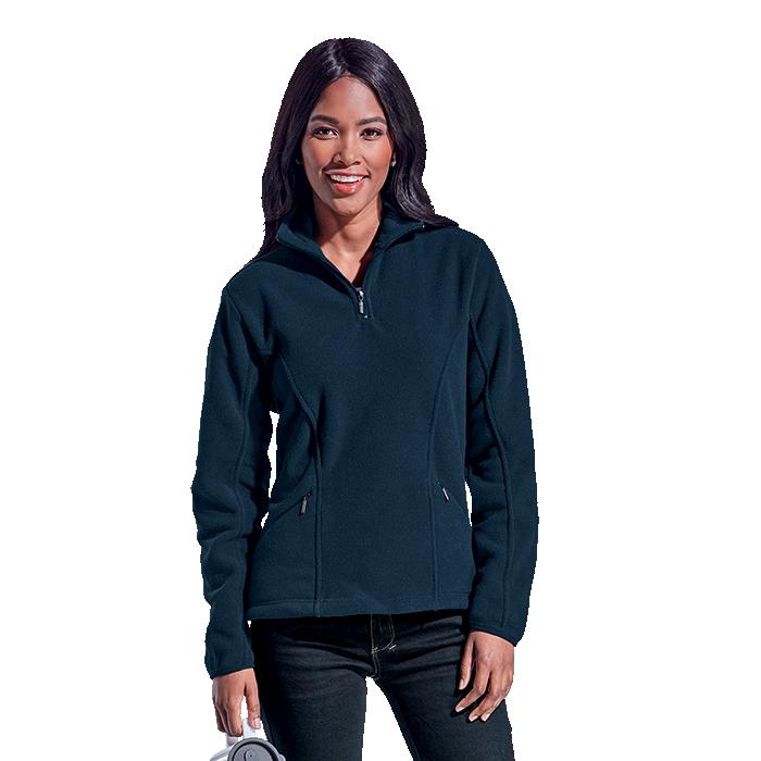 Barron Ladies Essential Micro Fleece - Avail in: Black, Bottle G