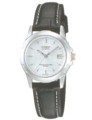 CASIO 50M 10Y DATE LEATHER WHIT CASIO 50M 10Y DATE LEATHER WHIT