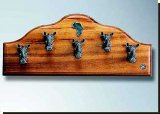 Rhino Large Key Rack - African Theme