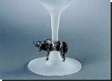 Buffalo Martini Glass - 19CL - African Theme