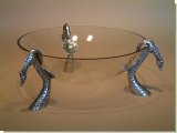 Giraffe Glass Salad / Fruit Bowl - African Theme