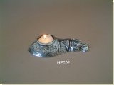 Hippo Pewter tee light - African Theme