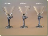 Lion Stem Martini Glass - African Theme