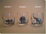 Elephant  Whiskey Tumbler - 31CL - African Theme