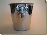 Elephant Metal ice Bucket - African Theme