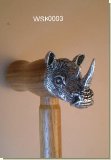 Rhino Walking Stick - African Theme