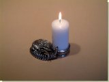 Flat Elephant head Candle holder - African Theme