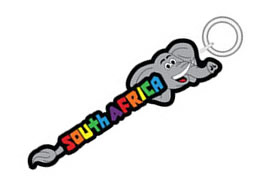 Big 5 Keyring Tourism Keyrings - Min order 50 units.