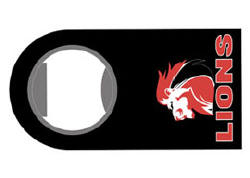 Lions Bottle Opener  Rugby Bottle Openers - Min order 50 units.