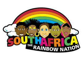 Rainbow Nation Tourism Fridge Magnets - Min order 50 units.