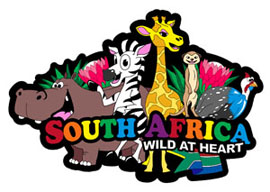 Wild At Heart Tourism Fridge Magnets - Min order 50 units.