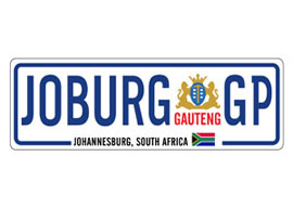 GP -JHB No.Plate Tourism Fridge Magnets - Min order 50 units.