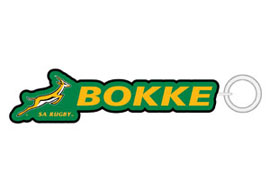 Bokke KeyRing  Rugby Keyrings - Min order 50 units.