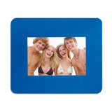Mouse pad with picture insert - Available in: Black , Blue , Whi